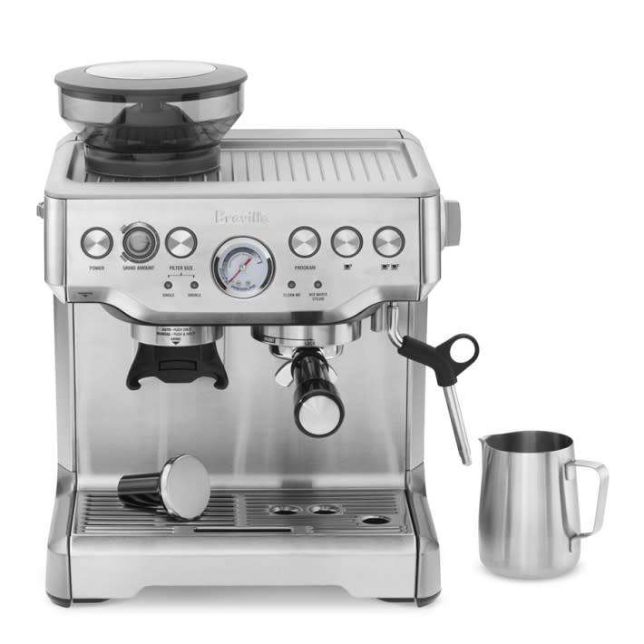 <p><a href="https://go.redirectingat.com?id=74968X1596630&url=https%3A%2F%2Fwww.williams-sonoma.com%2Fproducts%2Fbreville-barista-express-espresso-maker&sref=https%3A%2F%2Fwww.esquire.com%2Flifestyle%2Fg44498229%2Fgifts-for-women-who-have-everything%2F" rel="nofollow noopener" target="_blank" data-ylk="slk:Shop Now;elm:context_link;itc:0;sec:content-canvas" class="link rapid-noclick-resp">Shop Now</a></p><p>Barista Express Espresso Machine</p><p>williams-sonoma.com</p><p>$599.95</p>