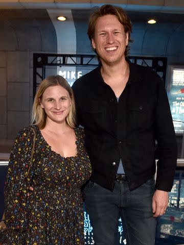 <p>Alberto E. Rodriguez/Getty</p> Valerie Chaney and Pete Holmes attend the Opening Night Of "Mike Birbiglia: The Old Man And The Pool" on August 03, 2022 in Los Angeles, California.