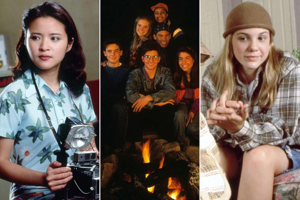 <p>Nickelodeon Network/Courtesy Everett Collection; United Archives/Alamy Stock Photo; Nickelodeon/courtesy Everett Collection</p> From left: The Mystery Files of Shelby Woo, Are You Afraid of the Dark, The Secret World of Alex Mack