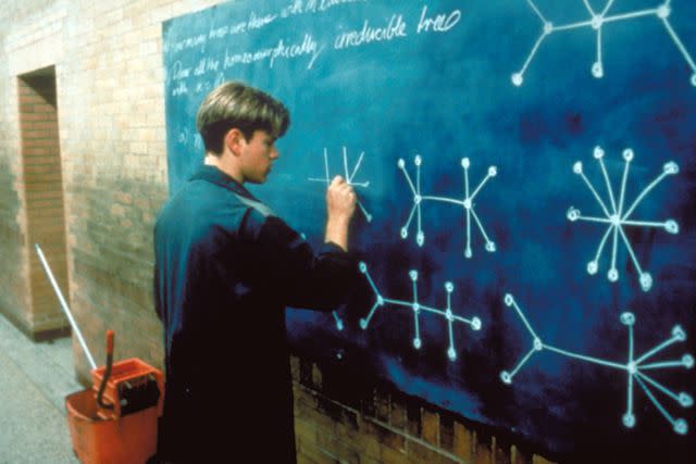 <p>Miramax/Kobal/Shutterstock</p> Matt Damon acting in 'Good Will Hunting'.