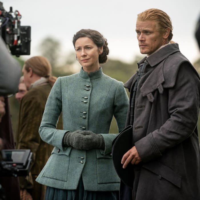 Sam Heughan y Caitríona Balfe darán vida por útima vez a Jamie y Claire en la octava temporada de Outlander