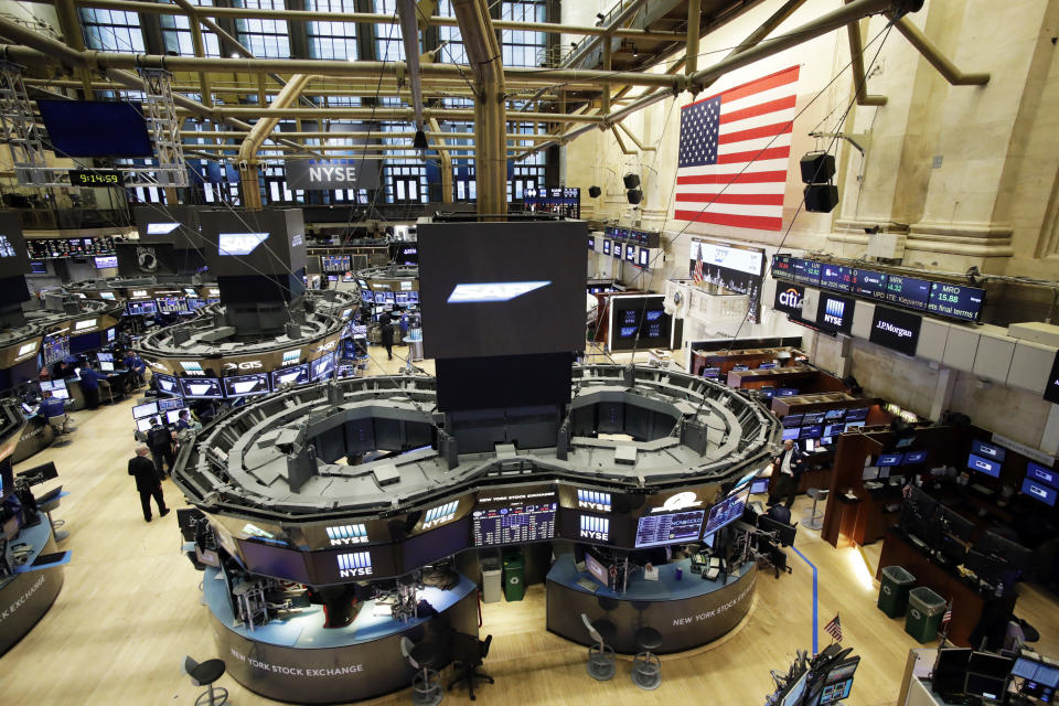 FILE - This Thursday, Feb. 9, 2017, file photo, shows the floor of the New York Stock Exchange. Exchange-traded funds have swept the stock market over the past decade and been a blessing for many investors. But while large index-based funds, such as those that track the Standard & Poor’s 500, may fairly represent the index’s stocks, smaller niche ETFs don't always deliver strictly what their names promise, and you might wind up indirectly buying a lot of something you didn’t really want. (AP Photo/Mark Lennihan, File)