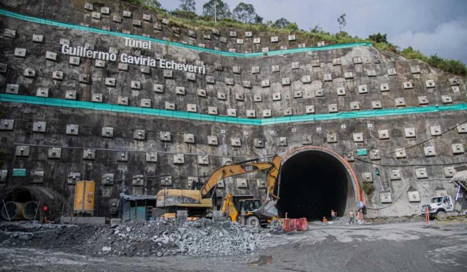 El Túnel Guillermo Gaviria es el más largo de Latinoamérica. Imagen: Cortesía.