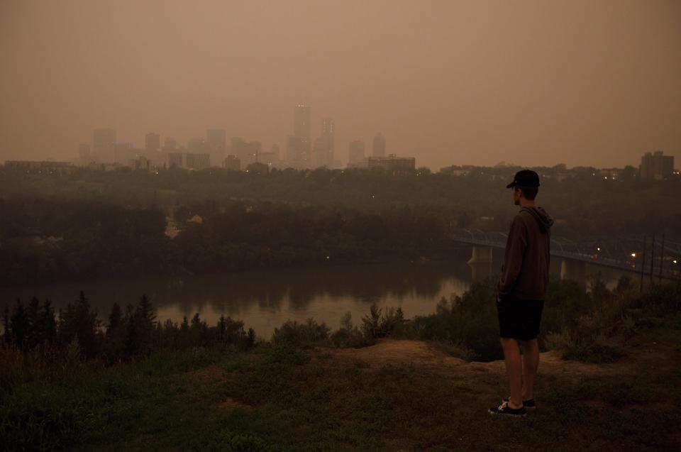 PHOTOS: B.C. wildfires choke western Canada in smoke