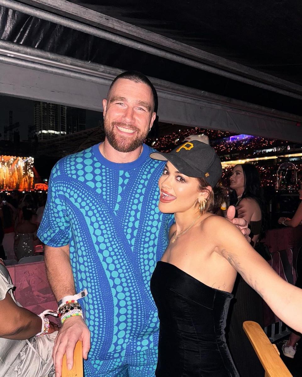 <p>Travis Kelce & Rita Ora</p>