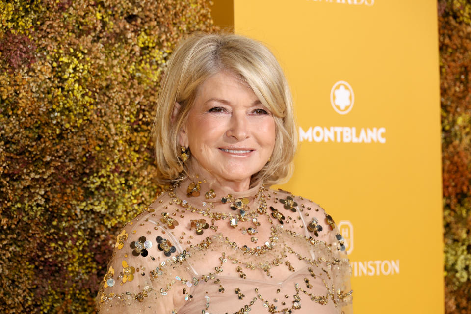 NEW YORK, NEW YORK - NOVEMBER 01: Martha Stewart attends the WSJ Magazine 2023 Innovator Awards at the Museum of Modern Art on November 01, 2023 in New York City.  (Photo by Dia Dipasupil/Getty Images)