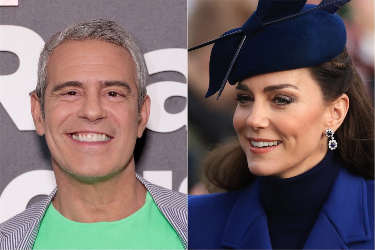 Andy Cohen and Kate Middleton (Getty Images)