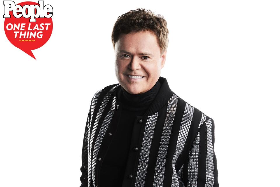 <p>Lee Cherry</p> Donny Osmond