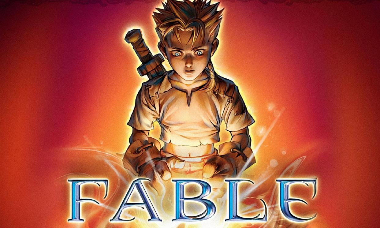 <span>Fable game, box art image</span><span>Photograph: Lionhead/Big Blue Box</span>