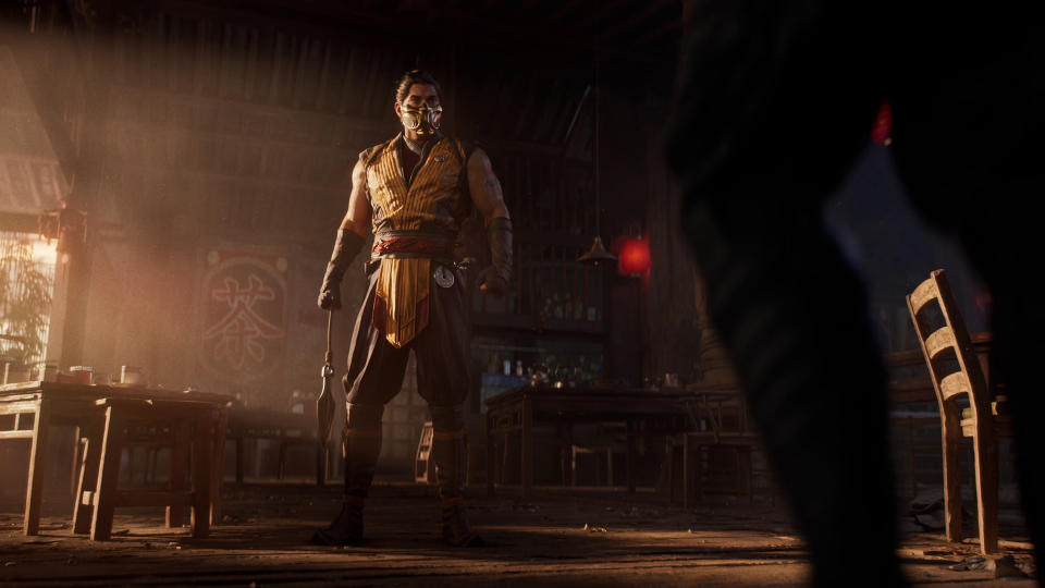 Mortal Kombat 1 screenshot taken from announcement trailer