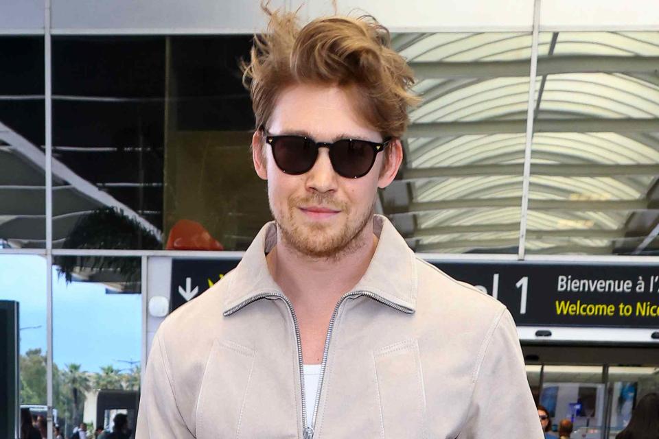 <p>Marc Piasecki/GC Images for Bottega Veneta</p> Joe Alwyn on May 16, 2024 in Nice, France