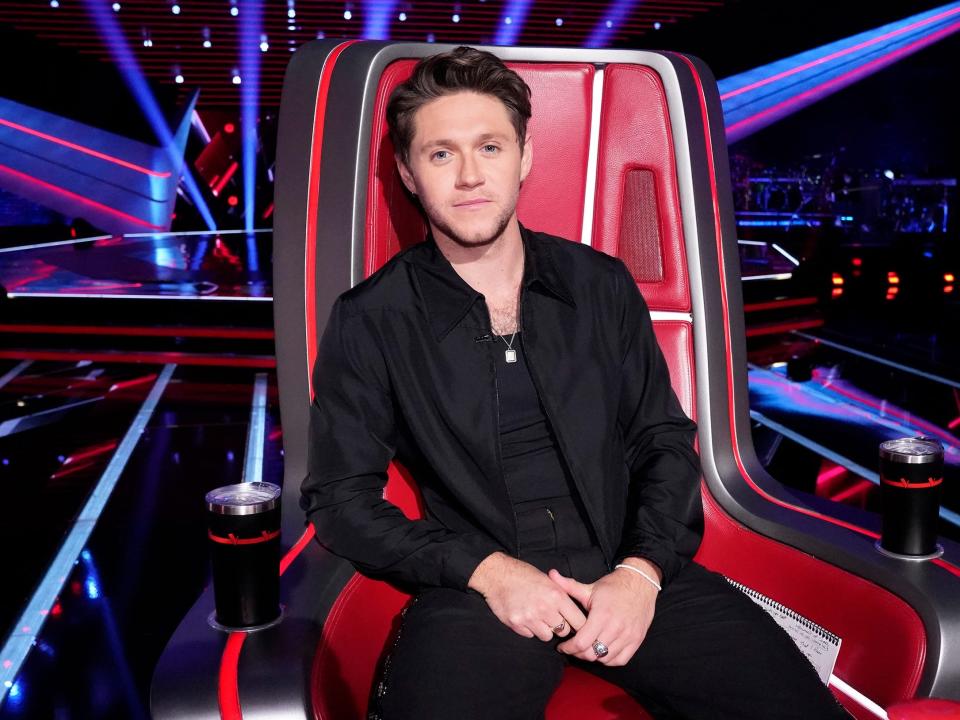 niall horan on the voice