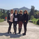 The Real Housewives of Orange County star poses with her cast mates during a trip to Ireland. "Picnic at Powerscourt!" she captions the group shot.