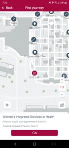 UCHealth partnered with Pointr, an indoor positioning technology developer, to create a path covering over 60 floors, outdoor-indoor transitions and door-to-door guidance around University of Colorado Hospital on the Anschutz Medical Campus in Aurora, Colo. Patients can use the tool to find their way to their appointment when inside the building. “Find your way” can be found in the quick navigation menu at the top of the UCHealth app. The solution is designed to guide patients and visitors from their home to the hospital. Before even leaving the house, they can opt to get directions from home to the parking area closest to their desired indoor location upon arrival.