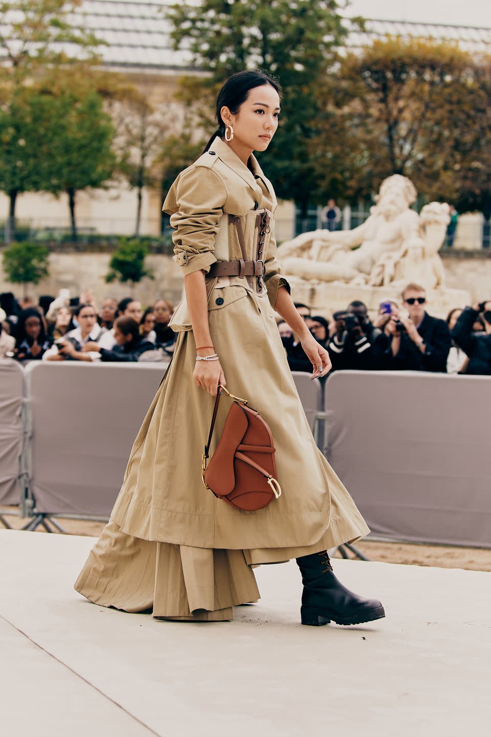 Doja, Naomi, Janet, Oh My! The Final Day of Paris Fashion Week Street Style