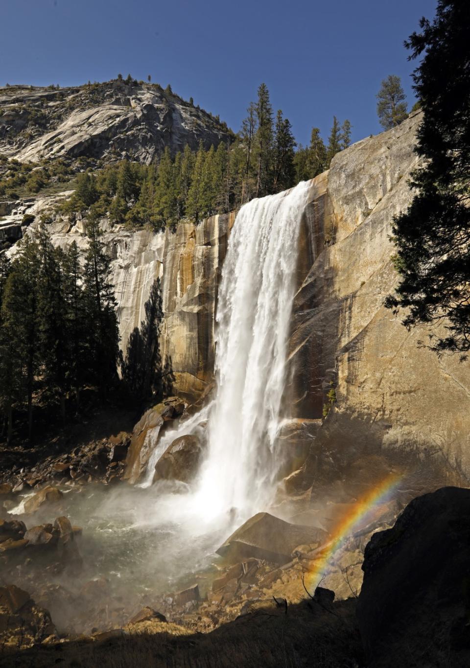 Vernal Fall at Yosemite National Park.