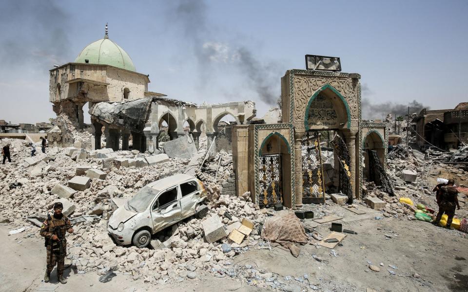 Explosions on the evening of June 21, 2017 levelled the mosque
