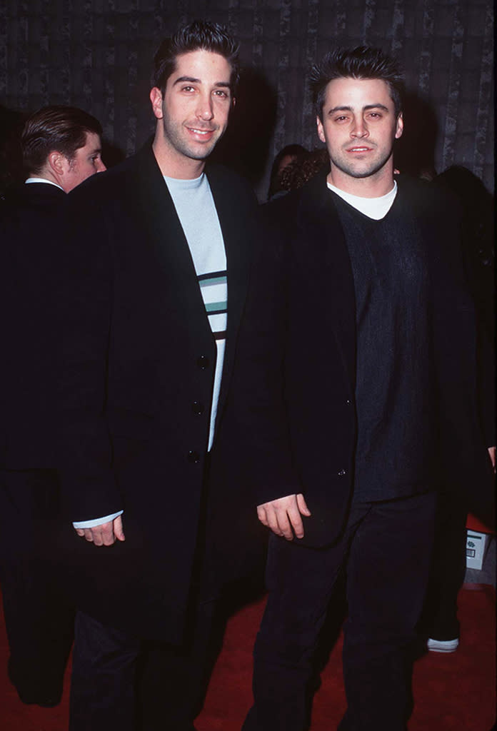 David Schwimmer and Matt LeBlanc