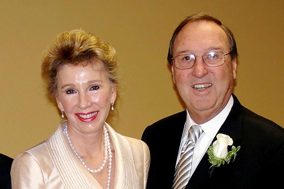 Central Oklahoma Habitat Chairman and CEO Ann Felton Gilliland and her late husband, Robert "Bob" Gilliland Jr.