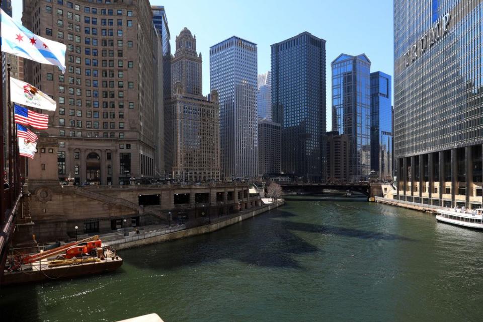 Chicago River Redirection, Chicago