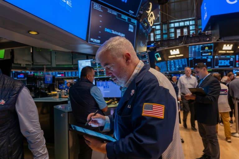 Opérateurs de la Bourse de New York (SPENCER PLATT)