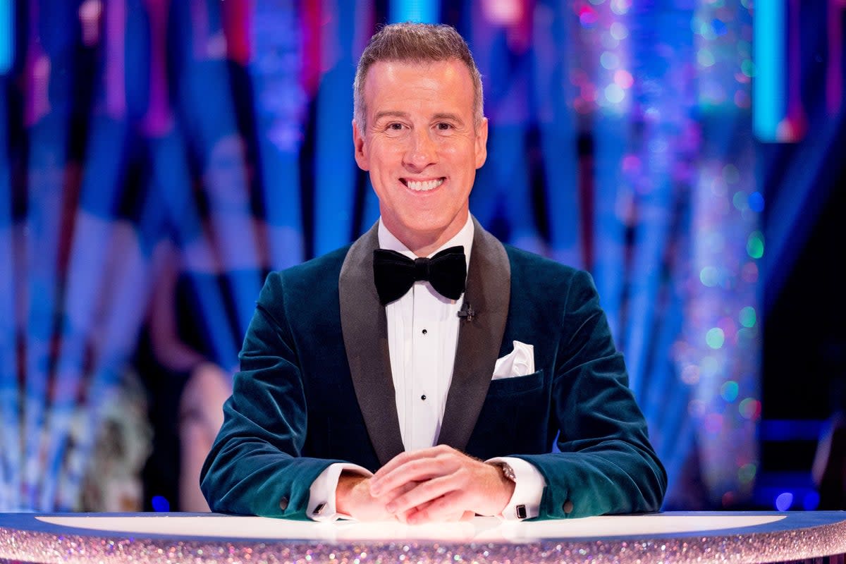 Anton Du Beke has a (Guy Levy/BBC) (PA Media)