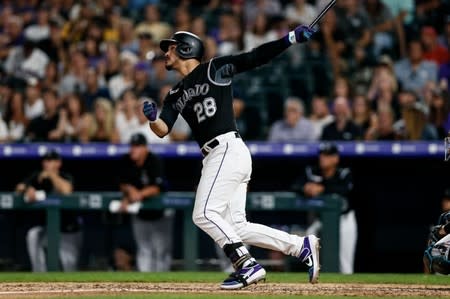 MLB: Miami Marlins at Colorado Rockies