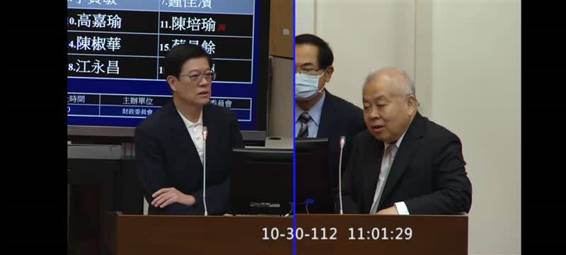 國民黨籍立委羅明才針對物價議題進行質詢。（圖／翻攝自立法院議事轉播IVOD系統）