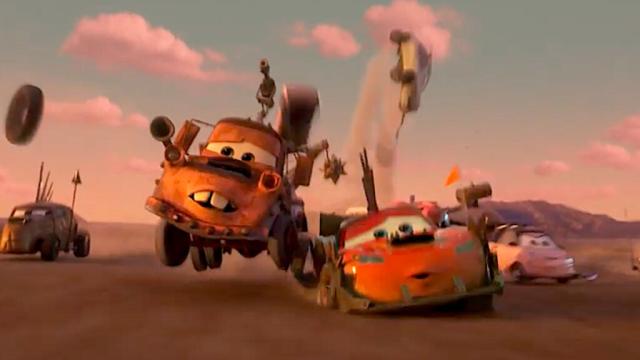 Disney and Pixar Cars Road Trip Mater & Road Trip Lightning McQueen 2