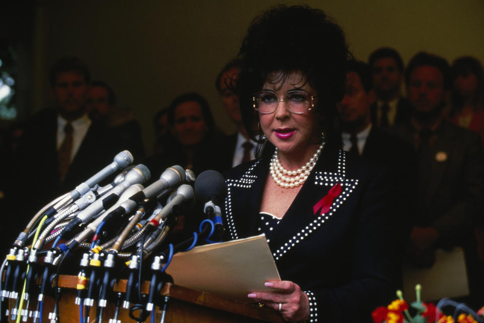 Actress Elizabeth Taylor (Jeffrey Markowitz /Getty)