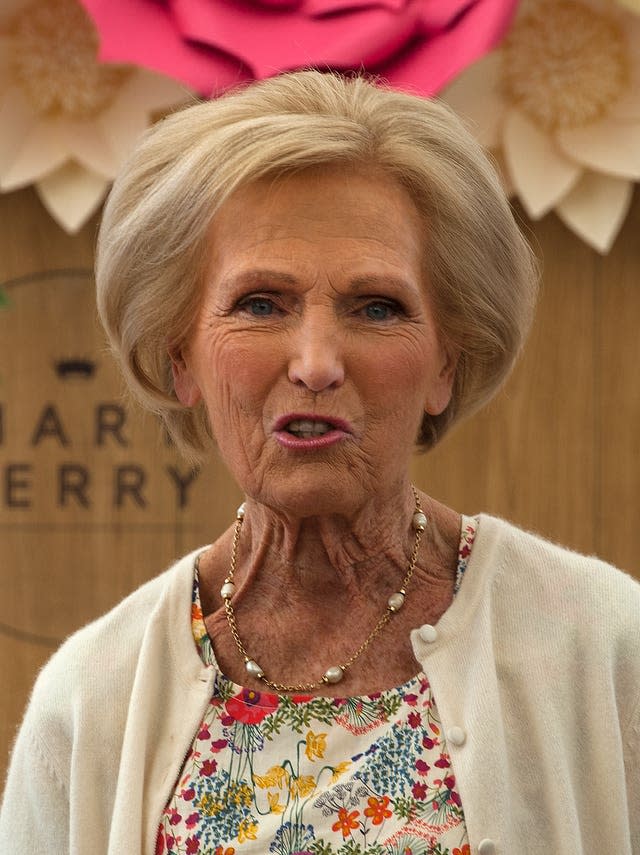 Mary Berry cake launch