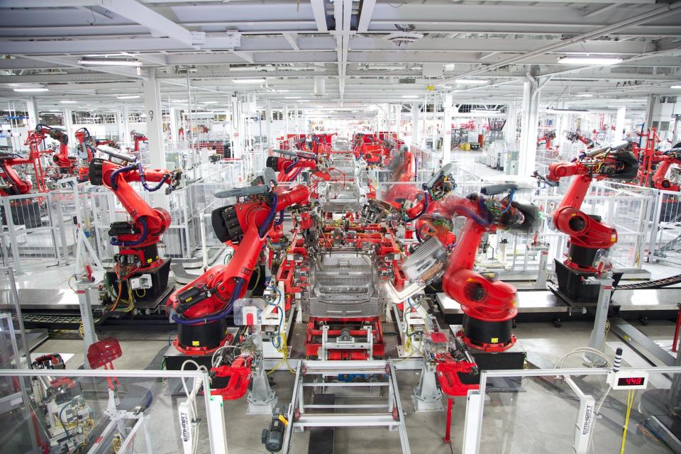 tesla factory