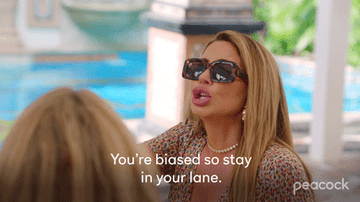 "you're biased so stay in your lane" real housewives of miami