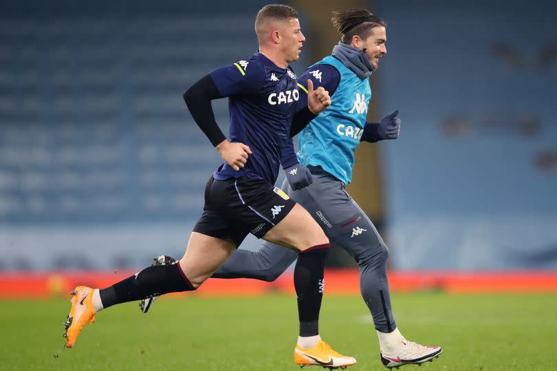 Ross Barkley and Jack Grealish played together at Villa