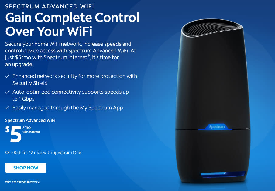  Charter Wi-Fi 7 router. 