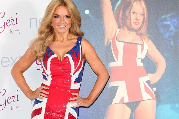 Geri Halliwell ließ sich von ihrem Kultkleid zu einer ganzen Kollektion inspirieren (Bild: ddp)