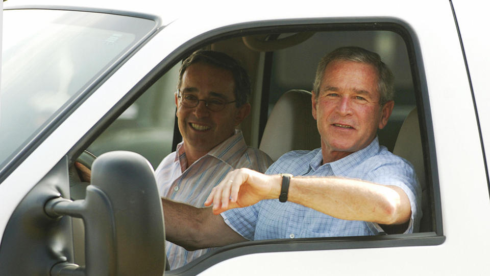 Uribe y Bush