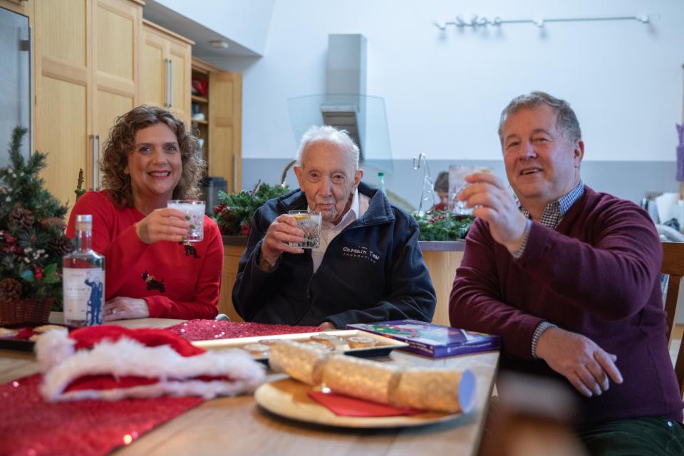 <p>Captain Sir Tom said he enjoys a G&T before dinner</p>Otterbeck Distillery