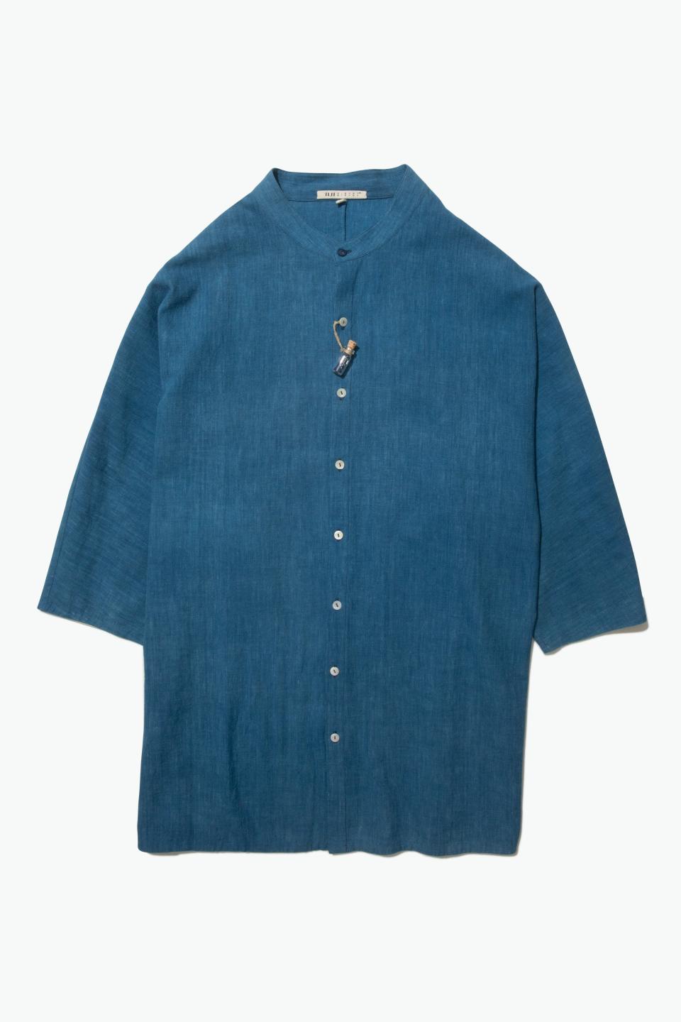 <p>stoffa.co</p><p><strong>$160.00</strong></p><p><a href="https://stoffa.co/products/edition-002-macca-shirt-washed-indigo" rel="nofollow noopener" target="_blank" data-ylk="slk:Shop Now;elm:context_link;itc:0;sec:content-canvas" class="link ">Shop Now</a></p>