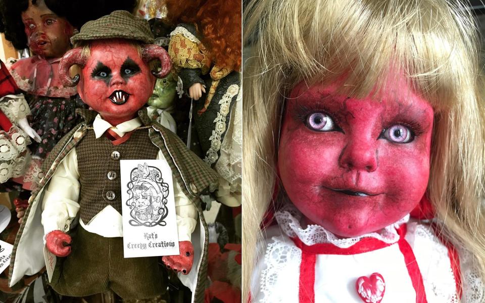 Dolls for sale at Kat's Creepy Creations - Facebook