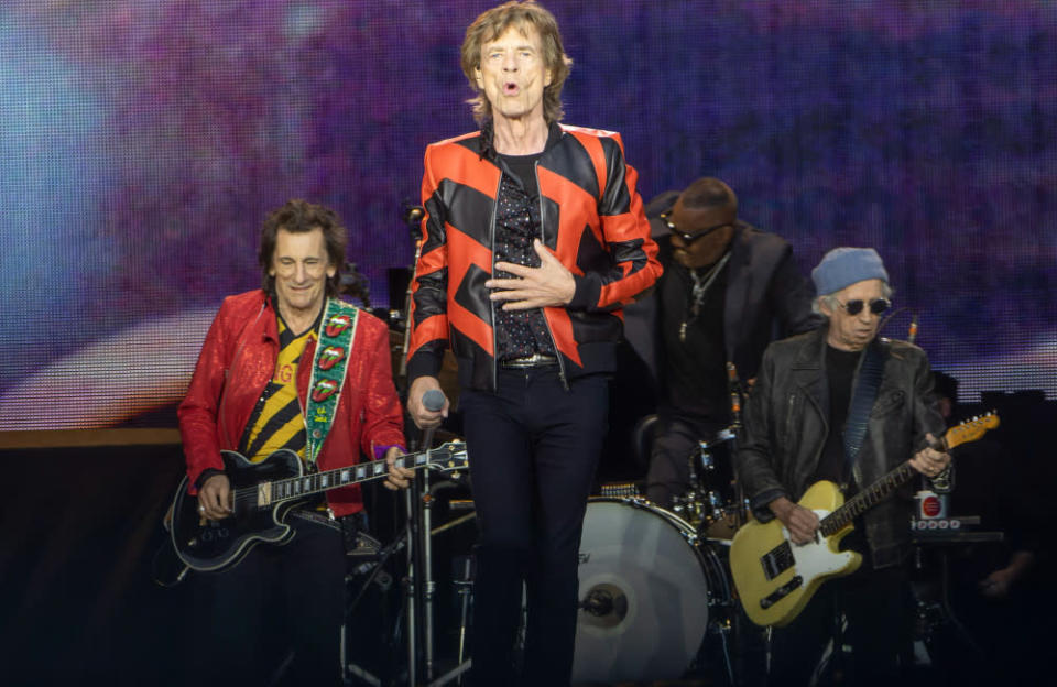 The Rolling Stones have been forced to cancel their Amsterdam concert hours before it was set to start as Sir Mick Jagger has been stricken with Covid credit:Bang Showbiz
