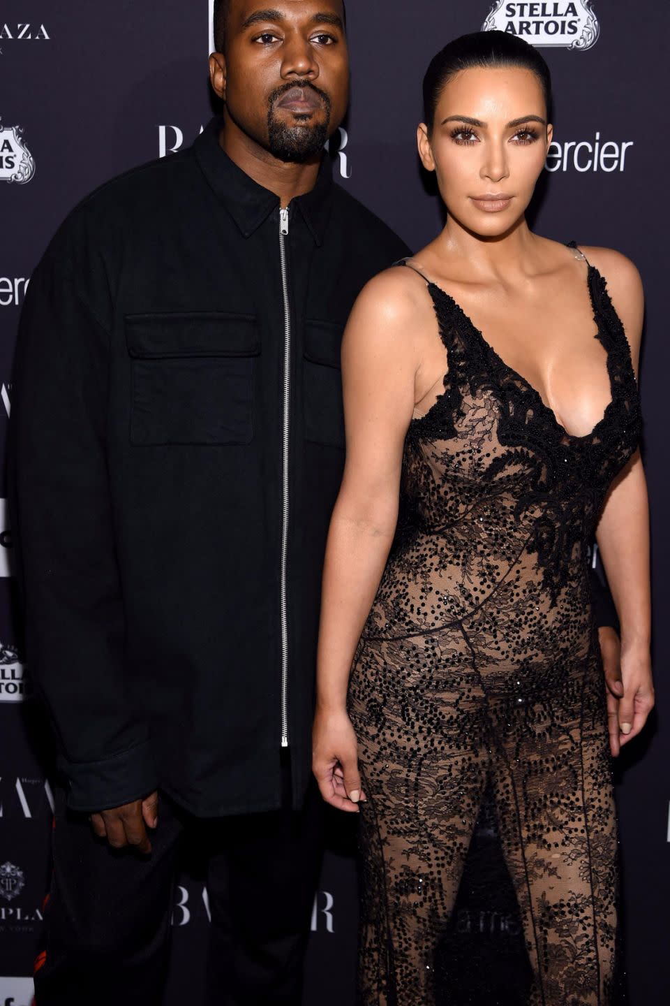 Kim and Kanye. Source: Getty