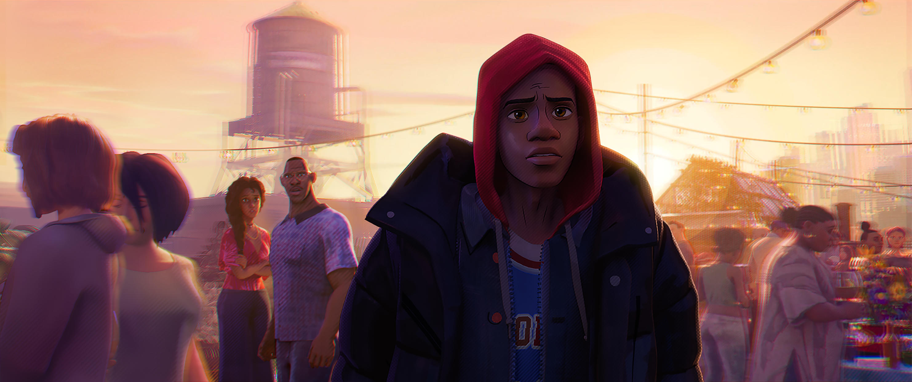 Shameik Moore plays Miles Morales in Spider-Man: Across The Spider-Verse - Part One.
