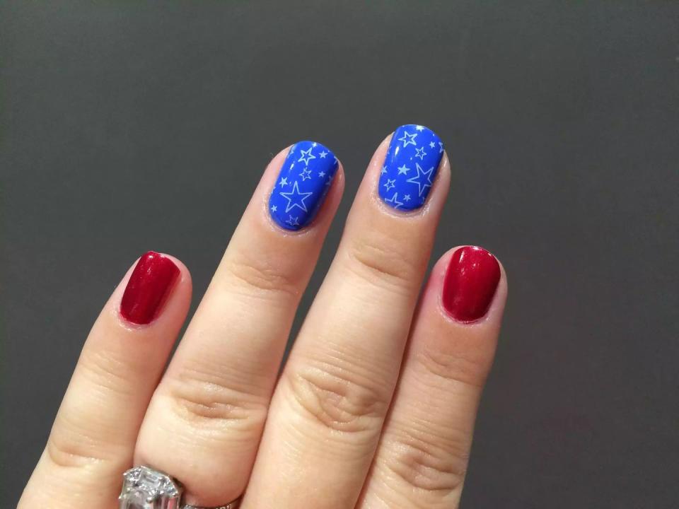 Press on Star Nails