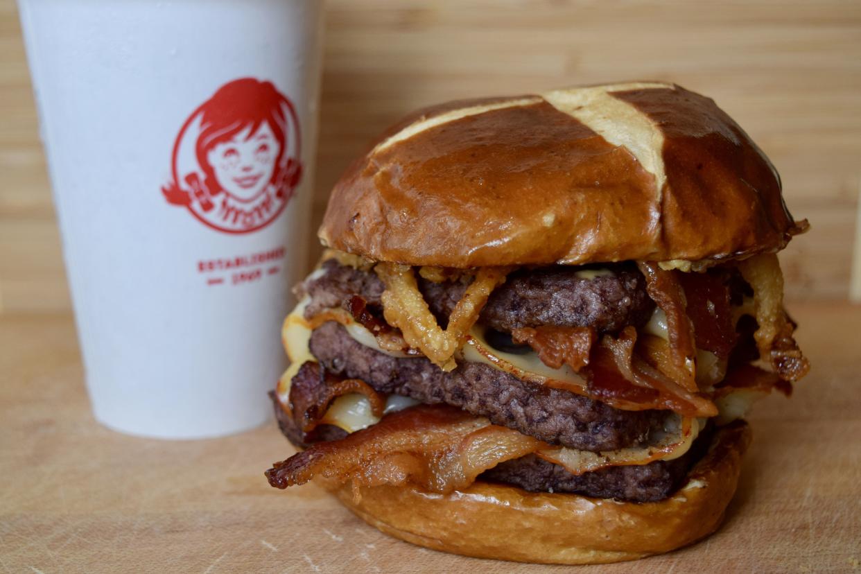 Wendy's burger