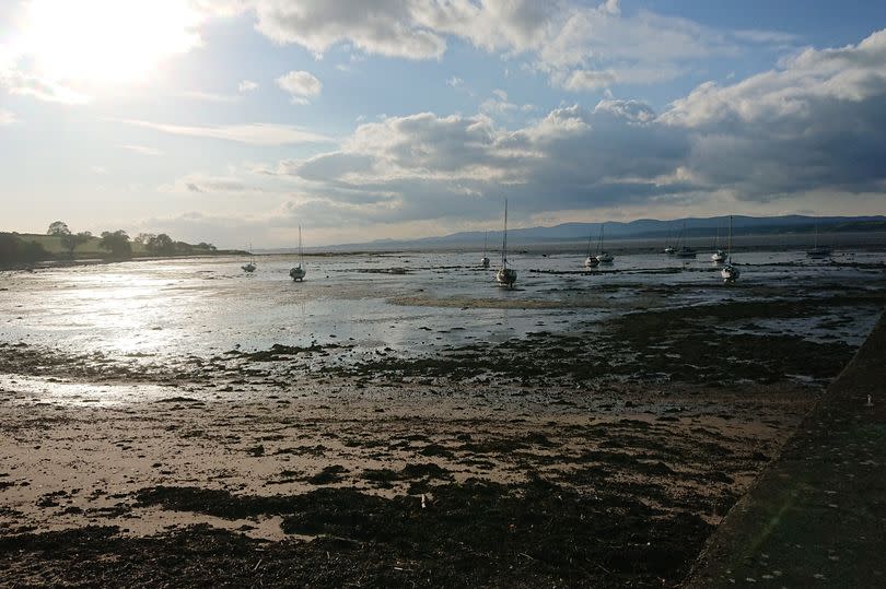 Blackness harbour is a popular spot for walkers