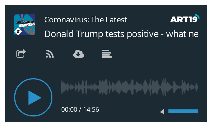 Coronavirus podcast: Donald Trump tests positive - what next?