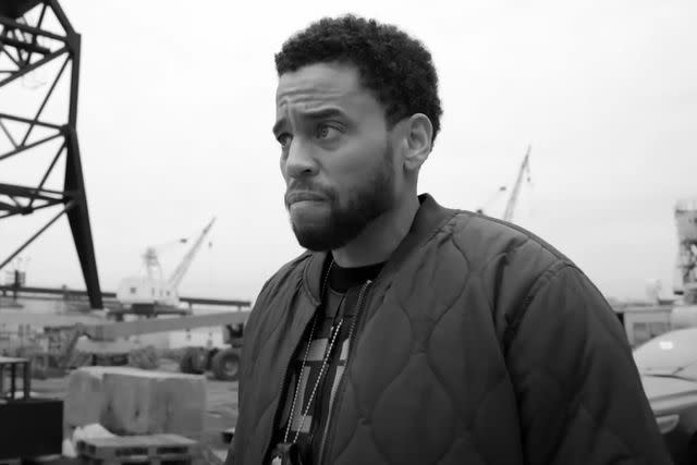 <p>STARZ/YouTube</p> Michael Ealy in the season 4 teaser for 'Power Book II: Ghost'