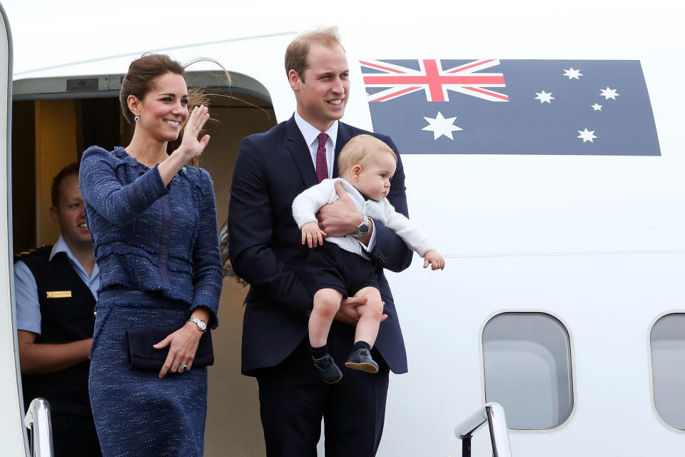 As second in line Prince William has to have his own blood on him at all times. Photo: Getty Images