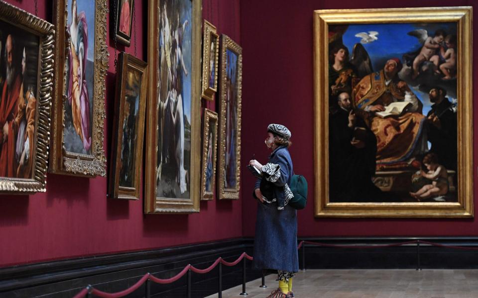 Major London venues like the National Gallery are expected to be back from May 17 - Daniel Leal-Olivas